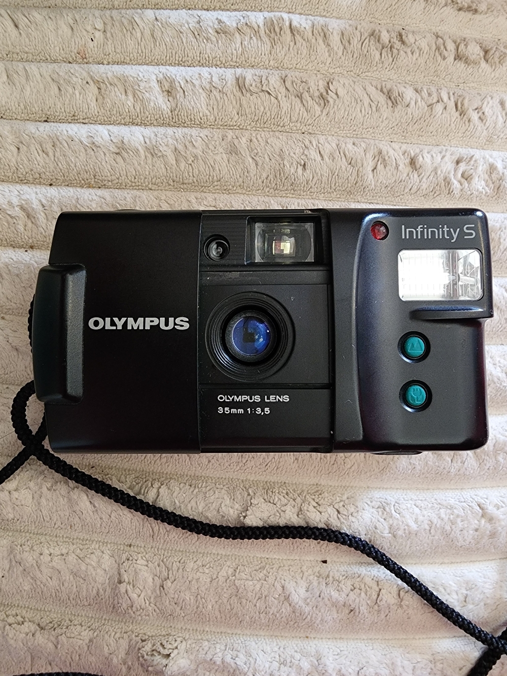 Olympus Infinity S 35mm Film Camera - Tested Works.